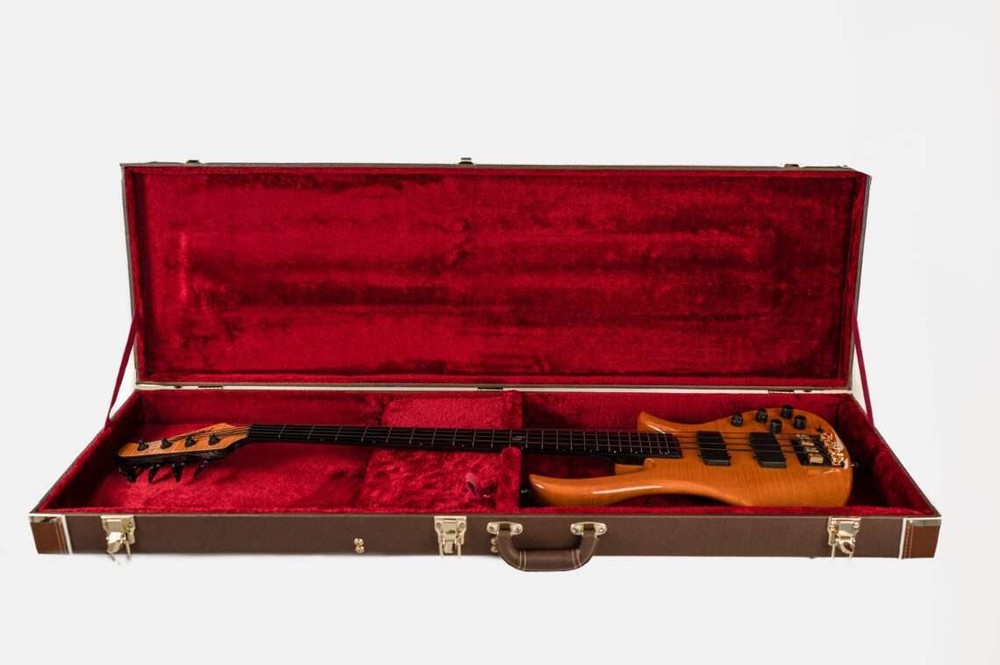 Upstart Electric Bass Case, Brown