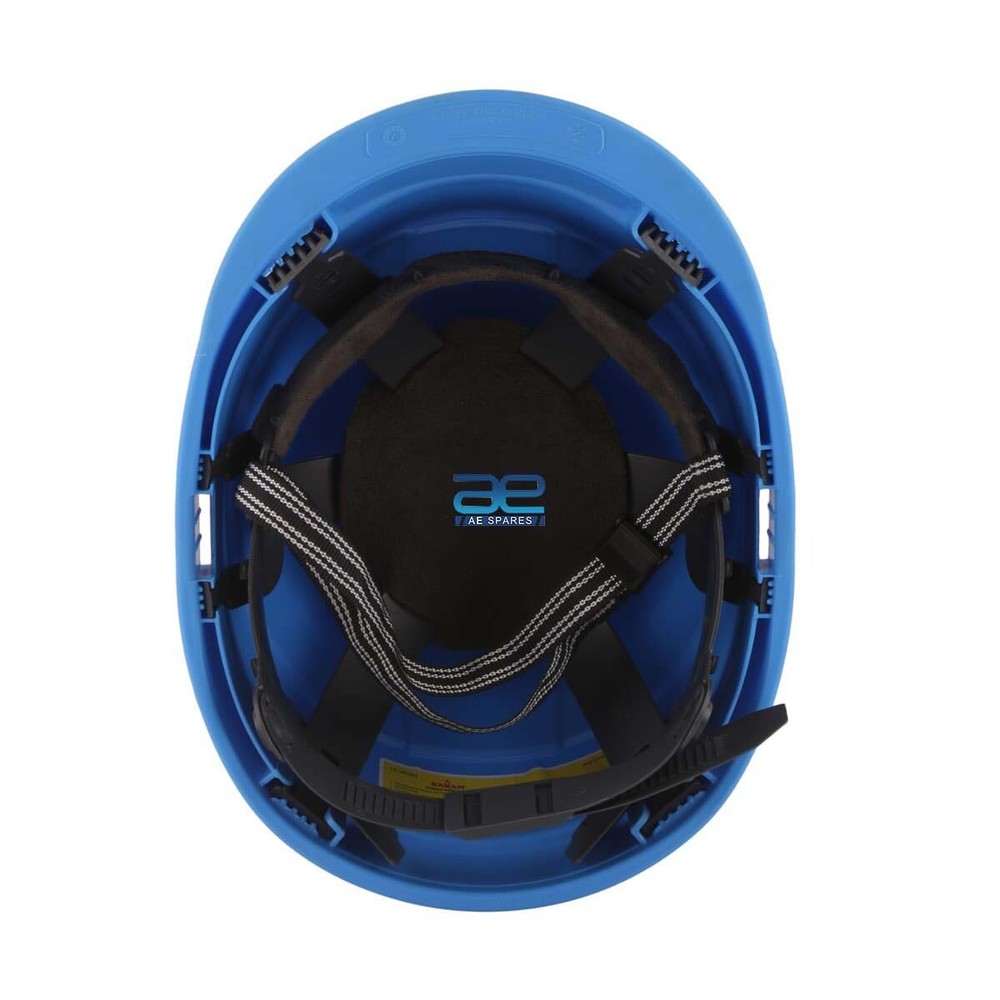 Shelblast Safety Helmet With Peak (Star Blue)
