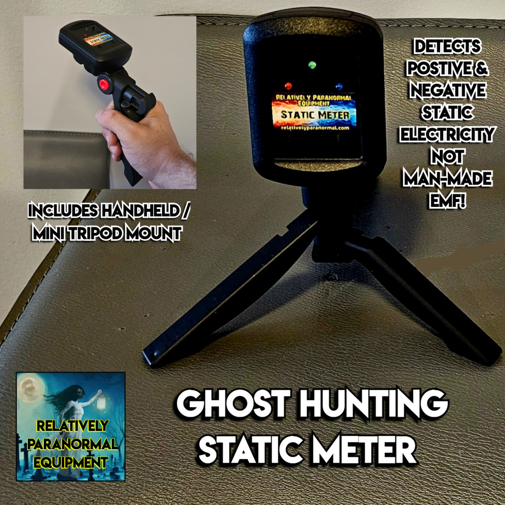 Ghost Hunting Static Meter - senses static electricity not man-made EMF!
