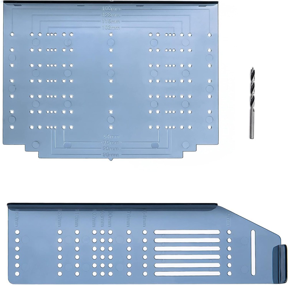 Cabinet Handle Template Tool Drawer Knob Pull Drill Mounting for Hardware Guide