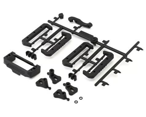 Team Associated 92418 - RC10B7 Battery Mount, Fan Mount, Servo Mount