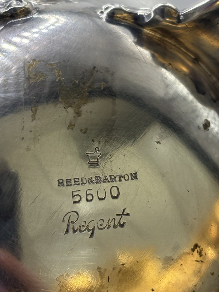 Reed & Barton 5600 Regent Silver Plate Coffee / Tea Pot