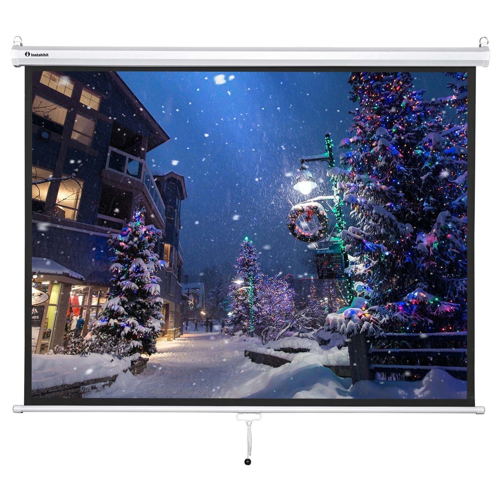 72in Diagonal Manual Projector Screen