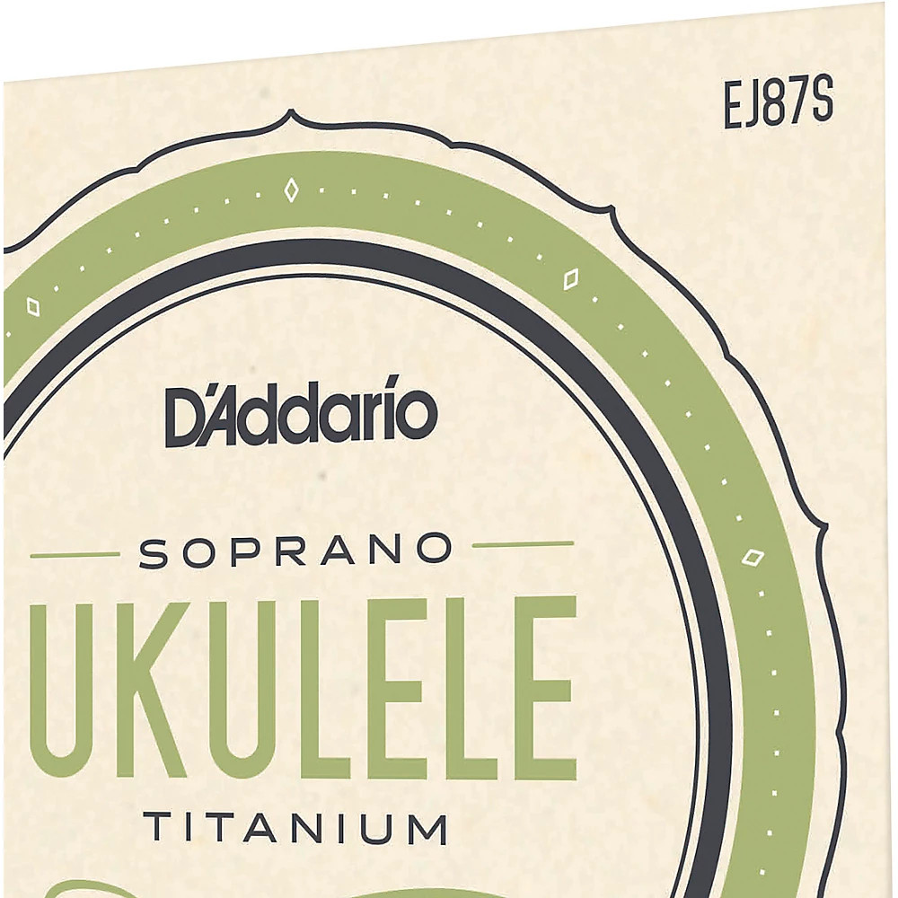D'Addario EJ87S Titanium Sopranto Ukulele Strings