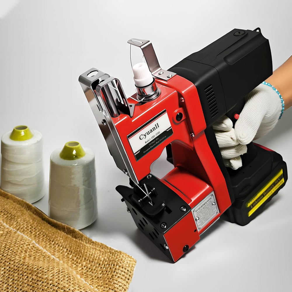 Bag Sewing Machine-Portable Battery Handheld Cordless Bag Sewing Machine,Automat