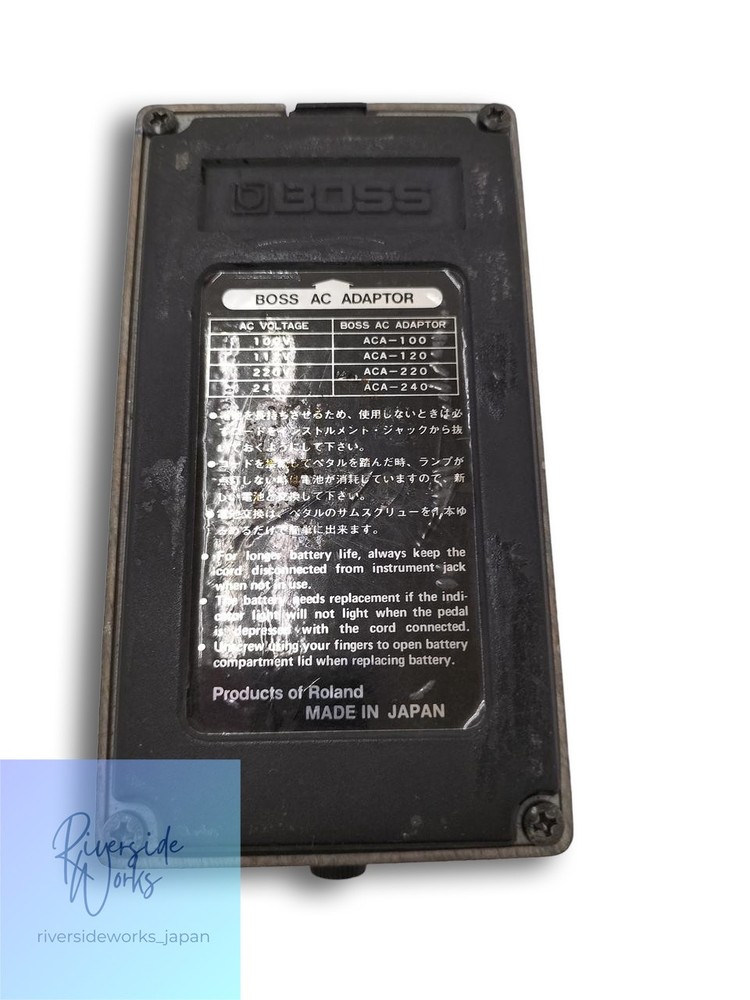BOSS CS-2 Effects Pedal Vintage Analog Distortion Used JP
