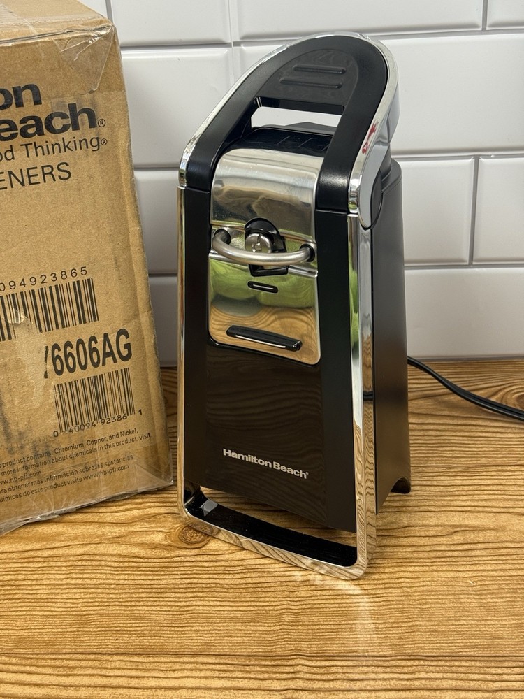Hamilton Beach 76606AG Electric Automatic Can Opener - TESTED - PLEASE READ