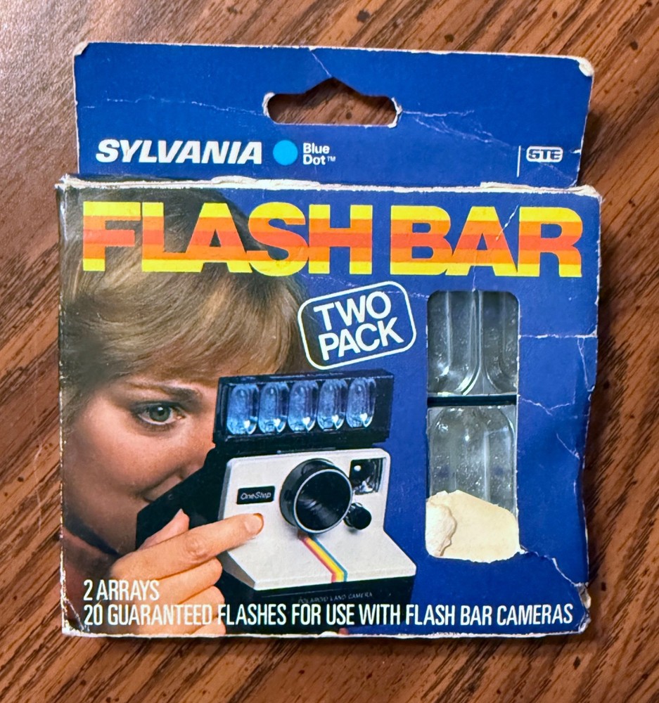 Sylvania Blue Dot Flash Bar - Two Pack - 20 Flashes - For Flash Bar Cameras