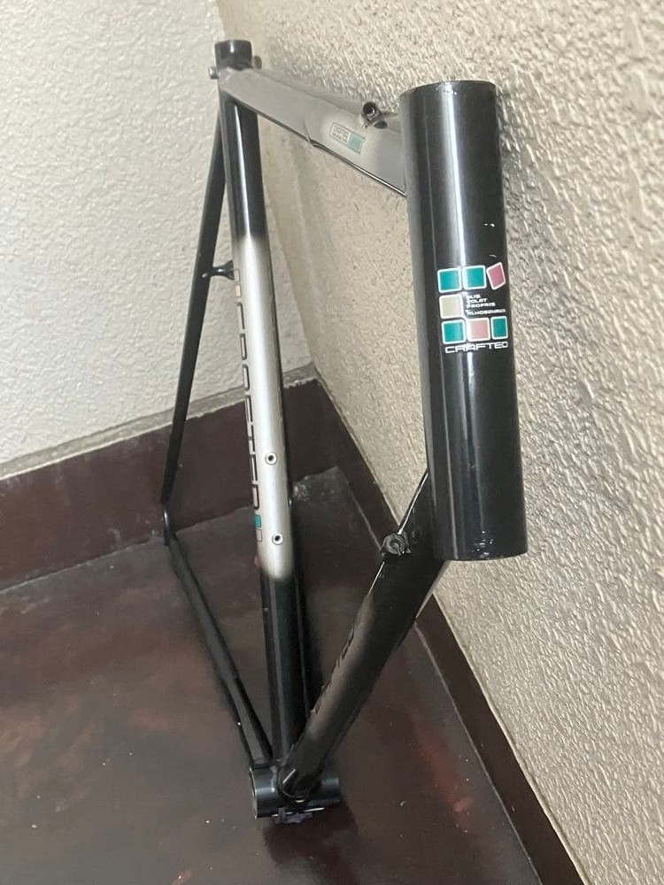 Last Used CRAFTED Aero Chromoly Frame 590mm KHS