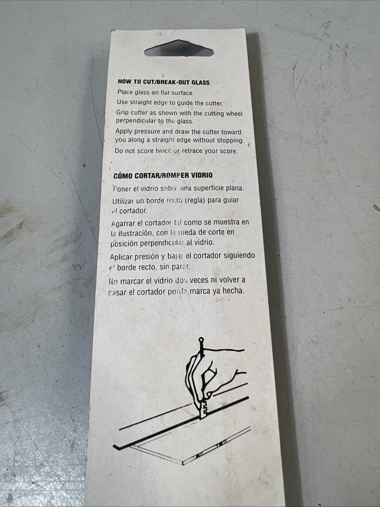 NEW Warner Tools Glass Cutter #138