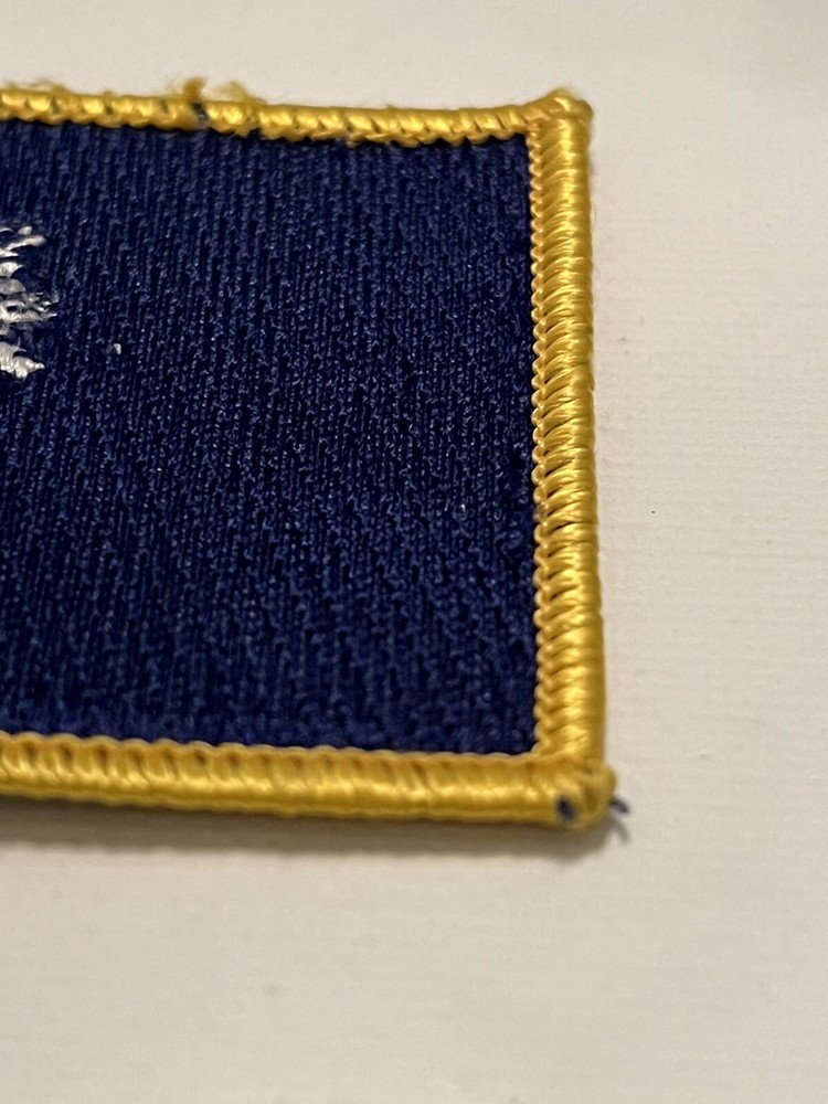 VTG 1950’s Embroidered Patch South Carolina State Flag Patch