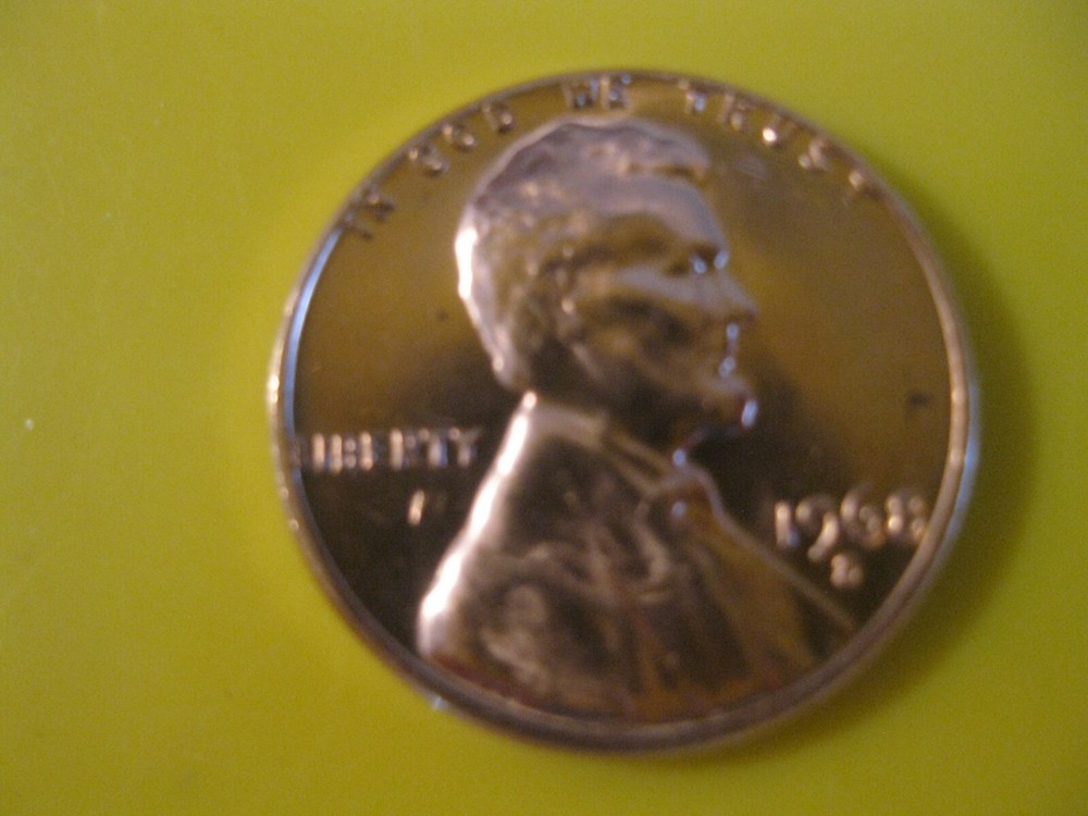 1968 S Lincoln Memorial Cent Ch/Gem BU!