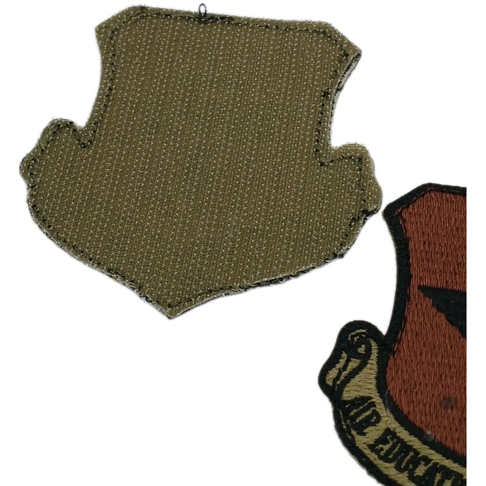2 x US AIR FORCE Special Air Education & Training Command Patch Hook & Loop Back