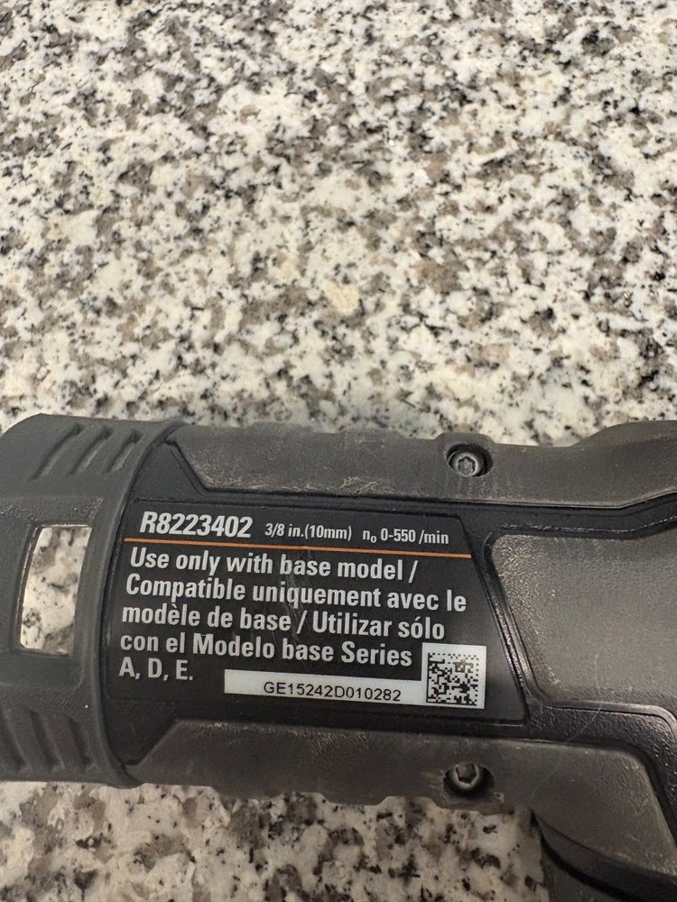 Ridgid JobMax R8223402 Right Angle drill/driver Head Attachment #2