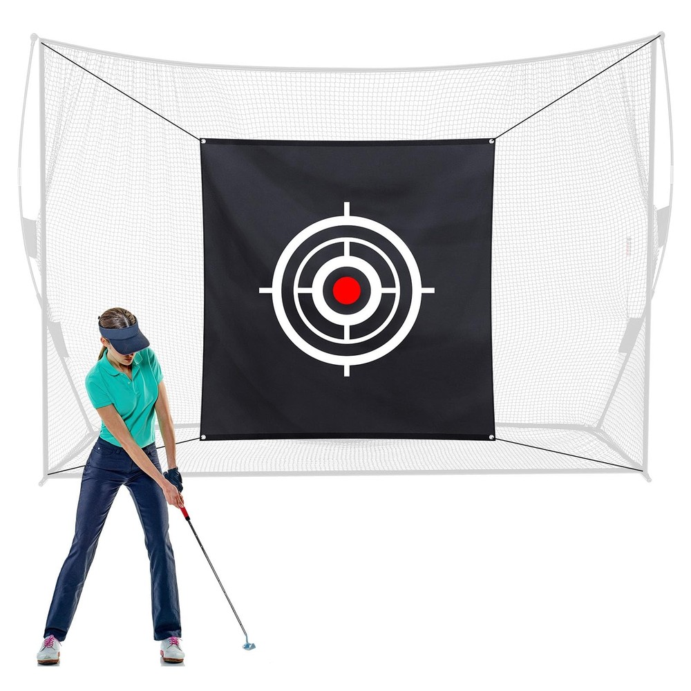Golf Target Cloth for Net Golf Hitting Net Target with 4 Straps for Practice ...