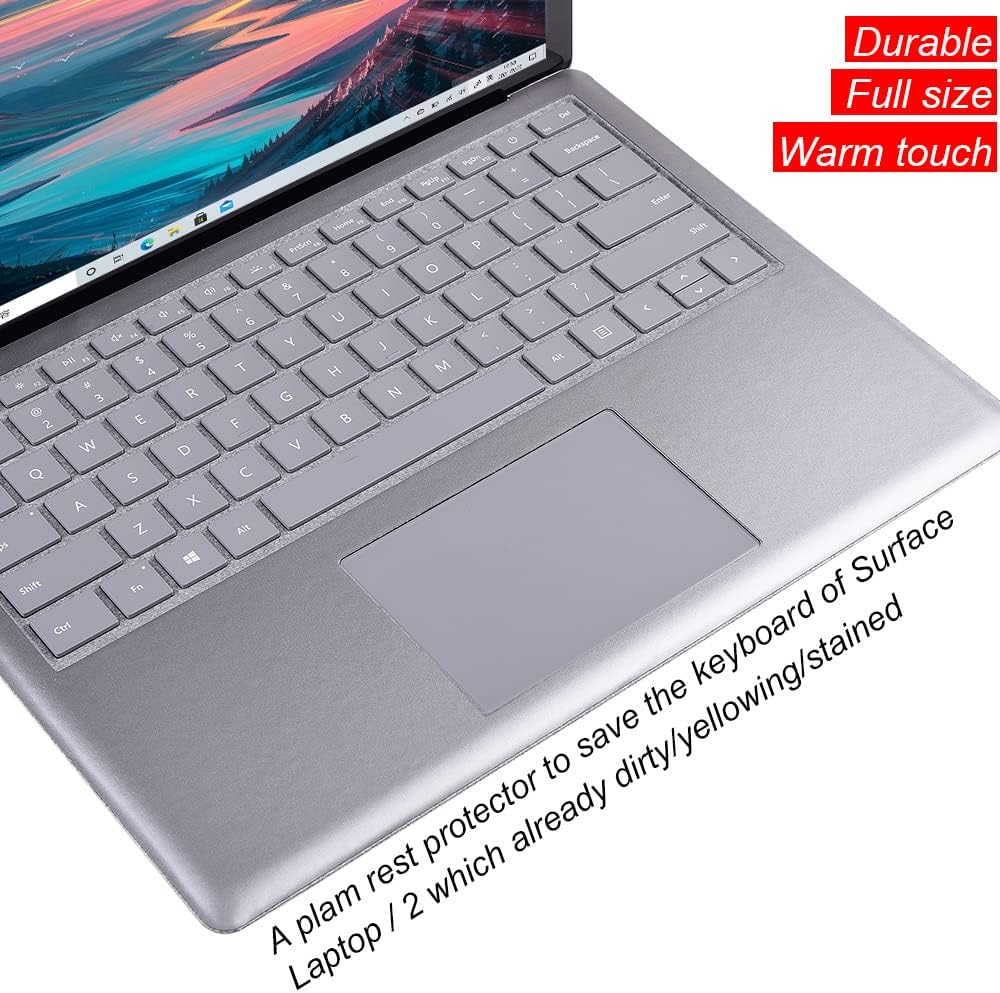 Full Size Keyboard Palm Rest Protector for Microsoft Surface Laptop/Laptop 2 Pal