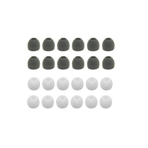 12 pairs silicone ear tips replacement ear tips for Anker earbuds (see list)