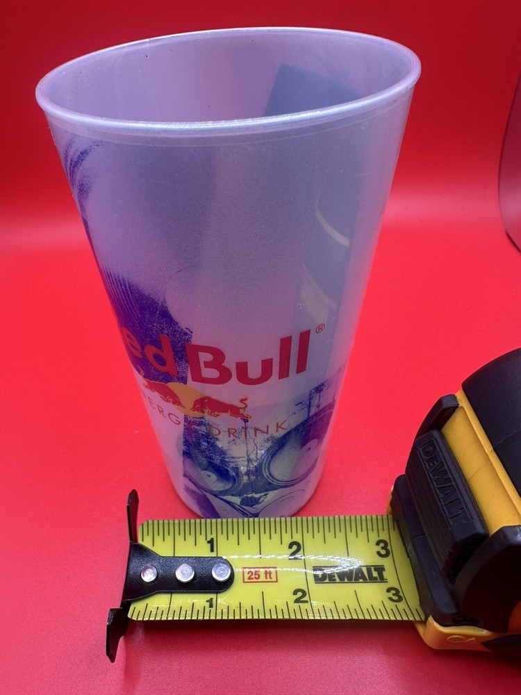 Red Bull Plastic Cup - 12oz - 2pk
