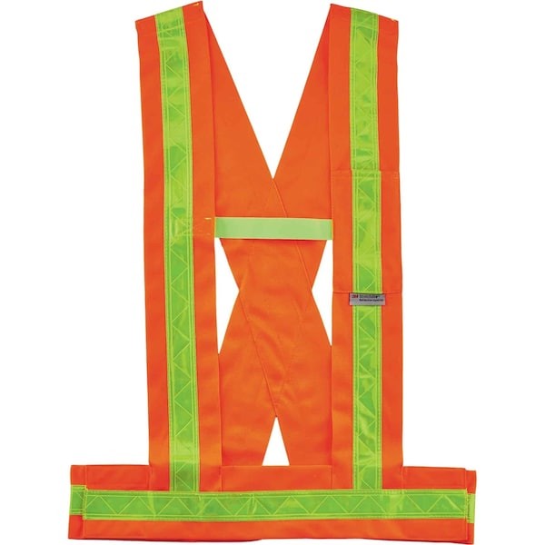Ergodyne 8140Ba Break Away Sash, Polyester, Orange, Xl