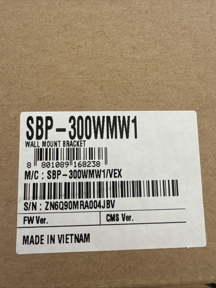 Hanwha Techwin - SBP-300WMW1 - Wall Mount Bracket