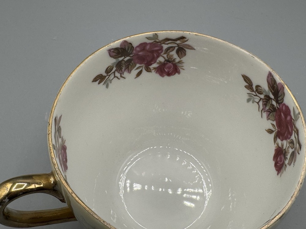 Tea Cup Red Rose Made in Japan