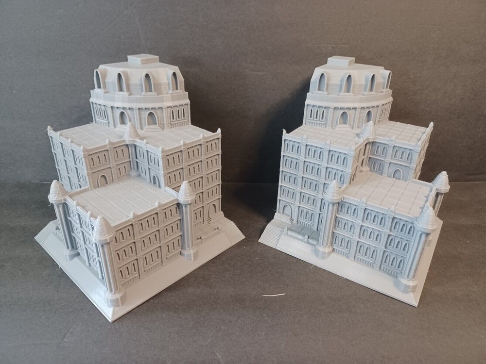 Gothic Imperial Senate Building, Tabletop Wargame Terrain Battletech