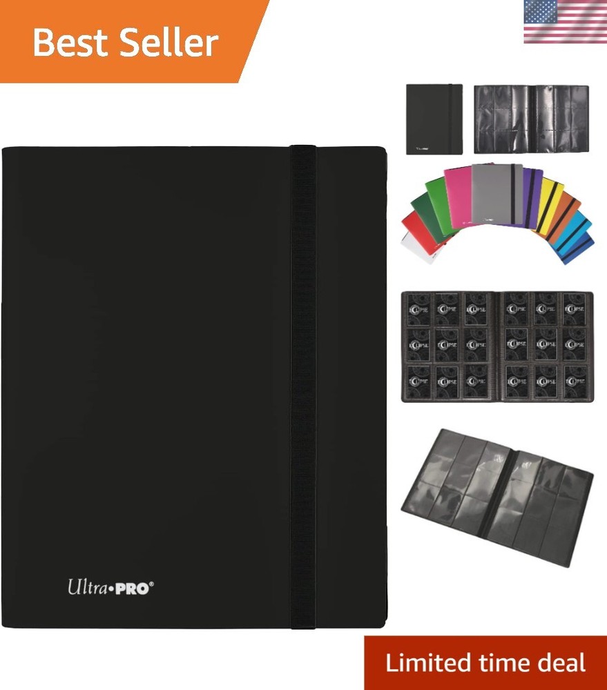 Compact Eclipse 9-Pocket Pro-Binder - Safeguard Your Card Collection in Style