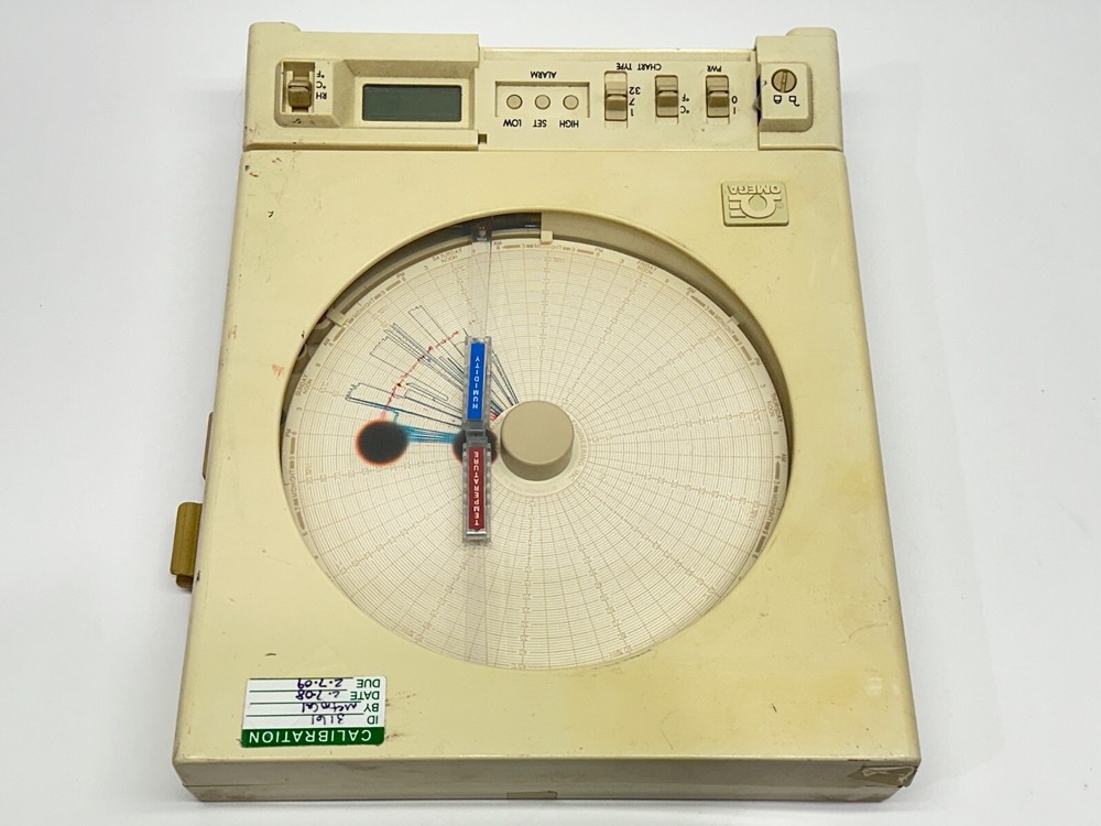 Omega CT Temperature & Humidity Chart Recorder