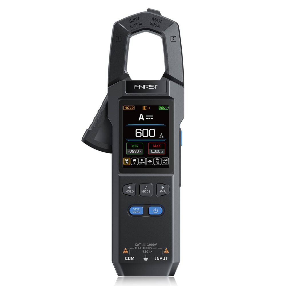 DMC-100 Current Clamp Meter Digital Multimeter 600A Amperimetric Clamp TesterKL