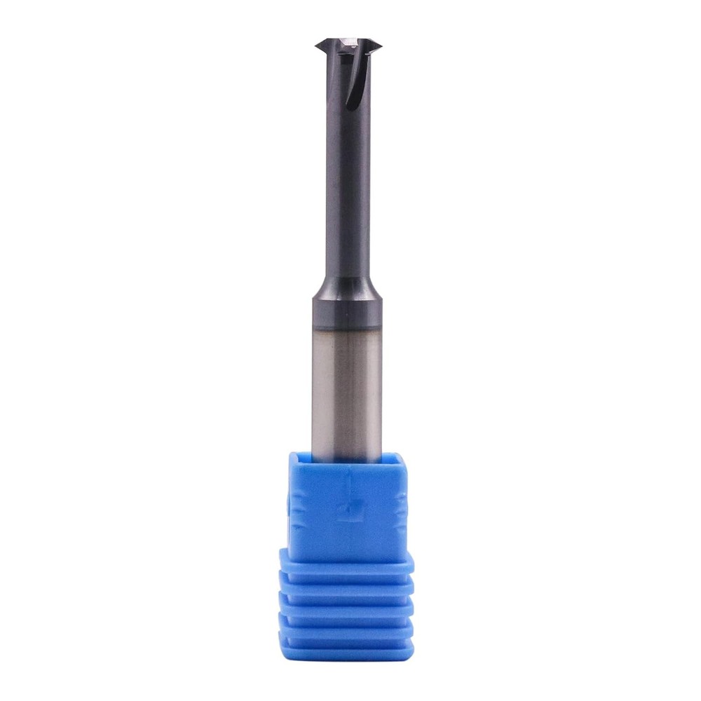 Solid Carbide Thread Mill M3.5x0.6 Single Tooth CNC Cutter for Hardened Steel