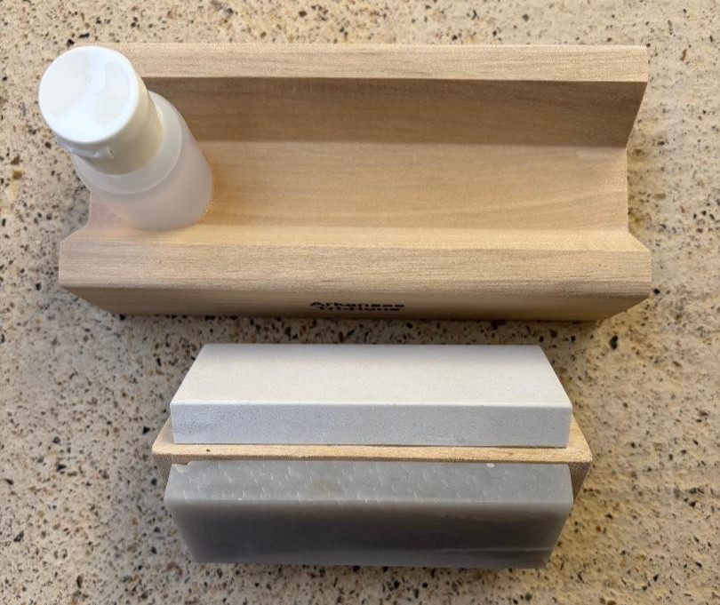 Tri 4 Arkansas Knife Sharpening Stone Kit