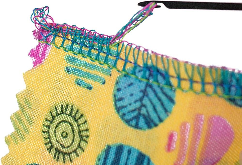 Hookey Serger Seam Hook - Efficient Solution for Loose Thread Silver Gray