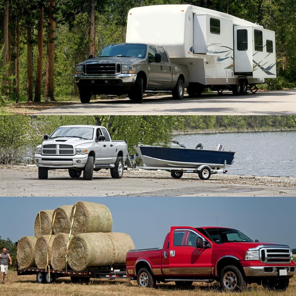 Trailer Leaf Spring Kit,4 Leaf 1750lb Capacity Double Eye Spring for 3500lb T...