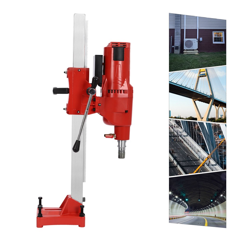 Diamond Core Drill Machine Concrete Core Drill Rig 4250W 500RPM Rust-proof Drill