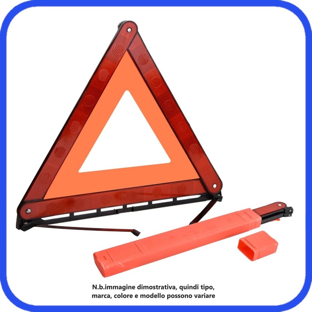 Complete Emergency Car Set Triangle Vest First Aid Kit