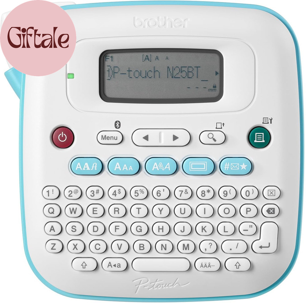 P-Touch PT-N25BT Personal Connected Label Maker, Bluetooth, Design&Print2 App, P