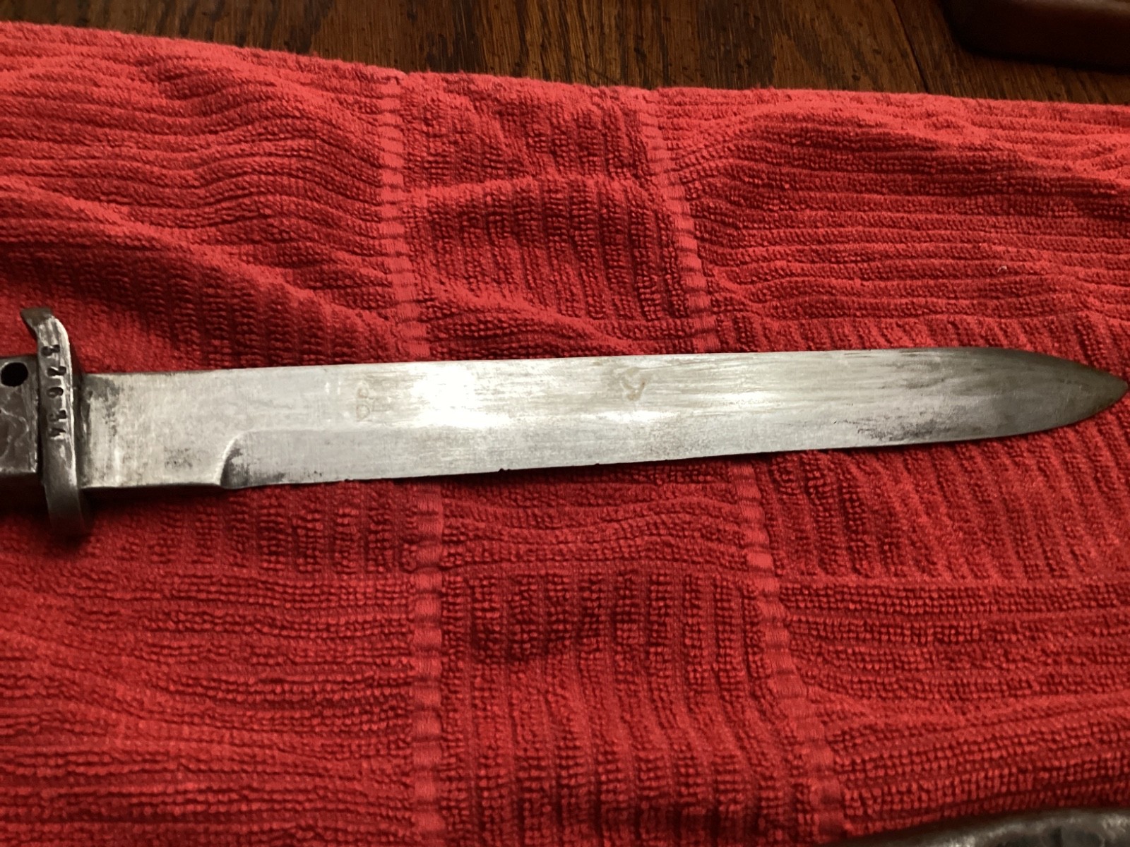 German Bavarian WWI Ersatz Bayonet Used Military Collectible