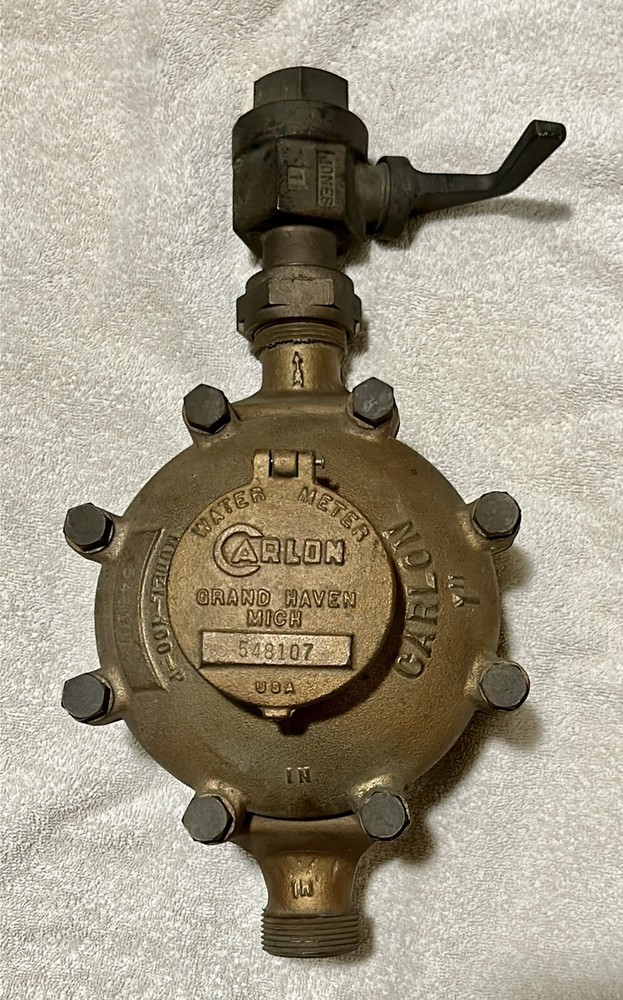 Carlon Meter Co. 100-P Water Meter 1"