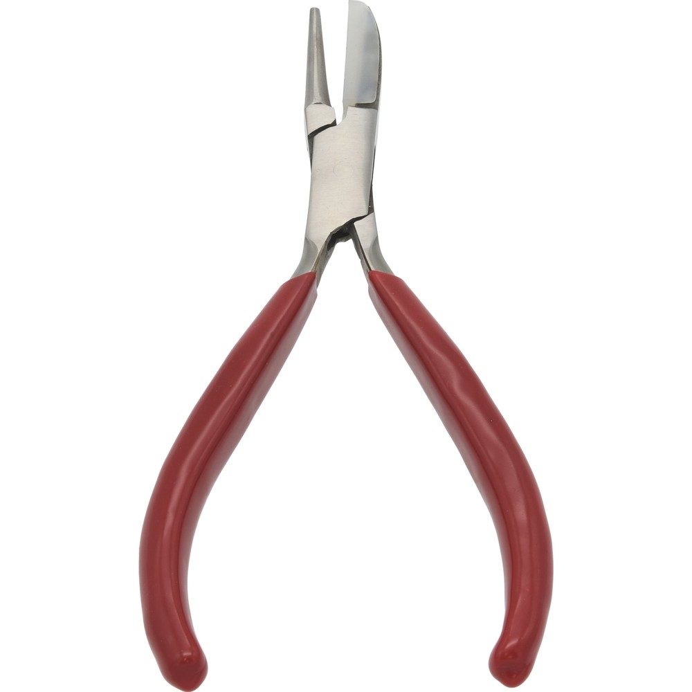 Pliers Forming Bending 3 Step Round Nose Concave Jaw Wire Work Looping Coiling