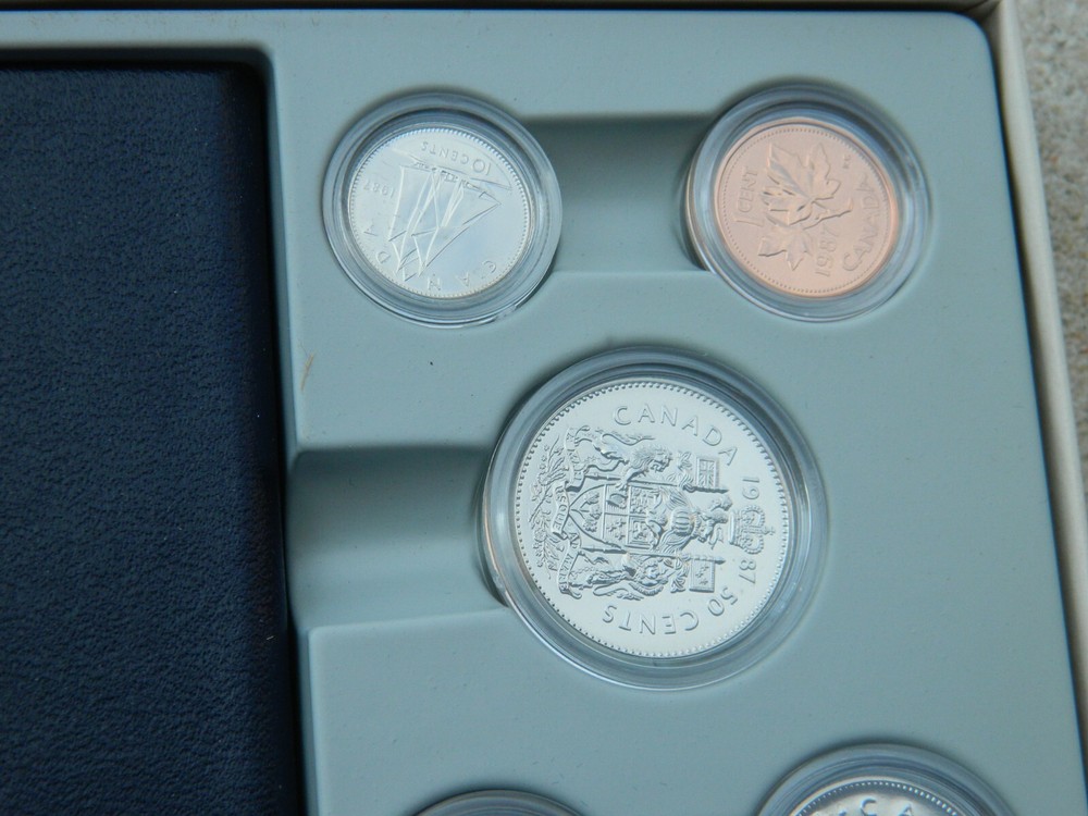 1987 CANADA SPECIMAN UNCIRCULATED COIN SET