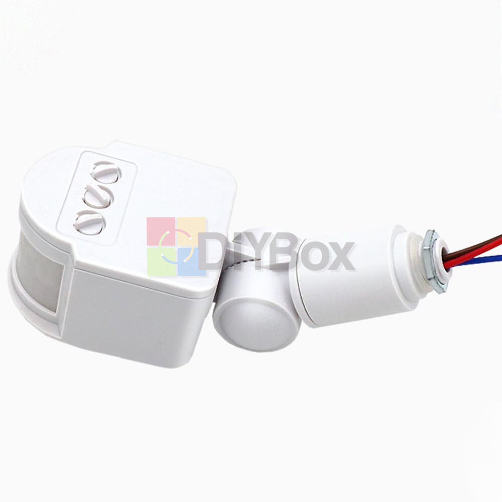 Outdoor LED Security PIR Infrared Motion Sensor Detector Switch Wall Light 180°