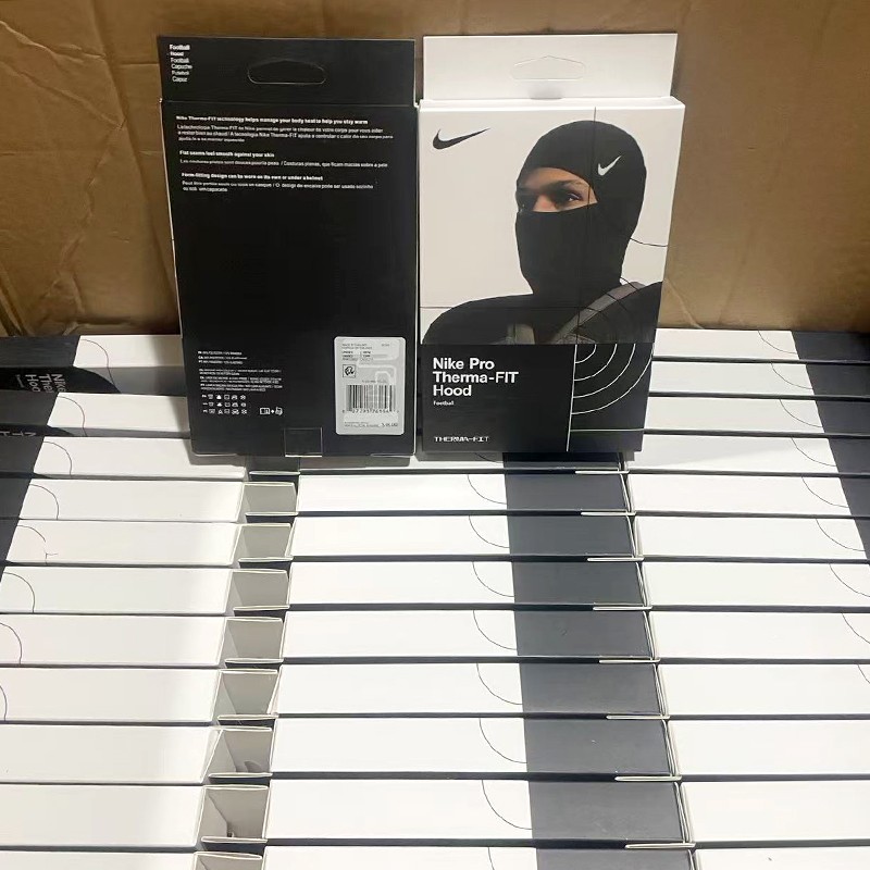 Nike Pro Therma-Fit Hyperwarm Hood Ski Mask Black -US Stock Same-day Shipping