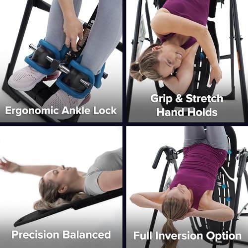 Teeter EP-560 Ltd. Inversion Table for Back Pain - BLACK