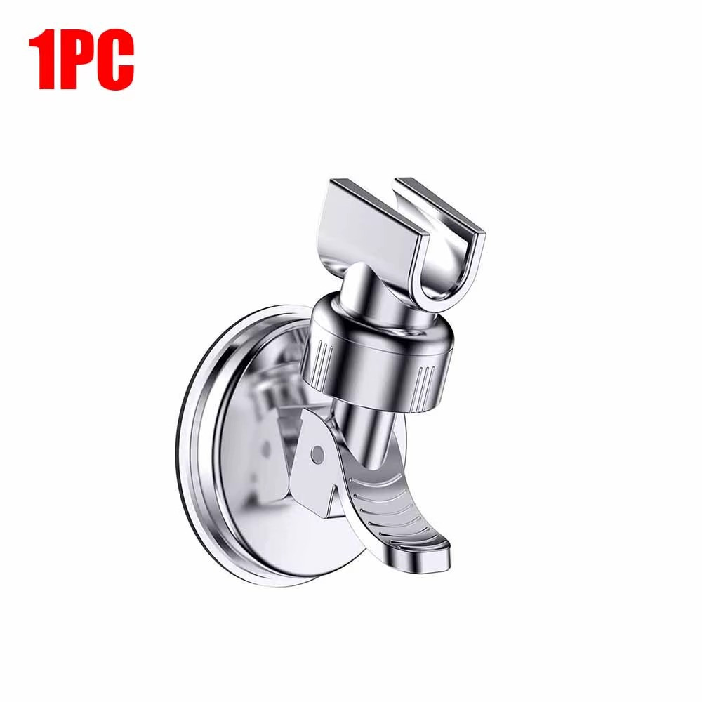 Adjustable Shower Head Holder Suction Cup Handheld Wall Mount Bathroom Bracket