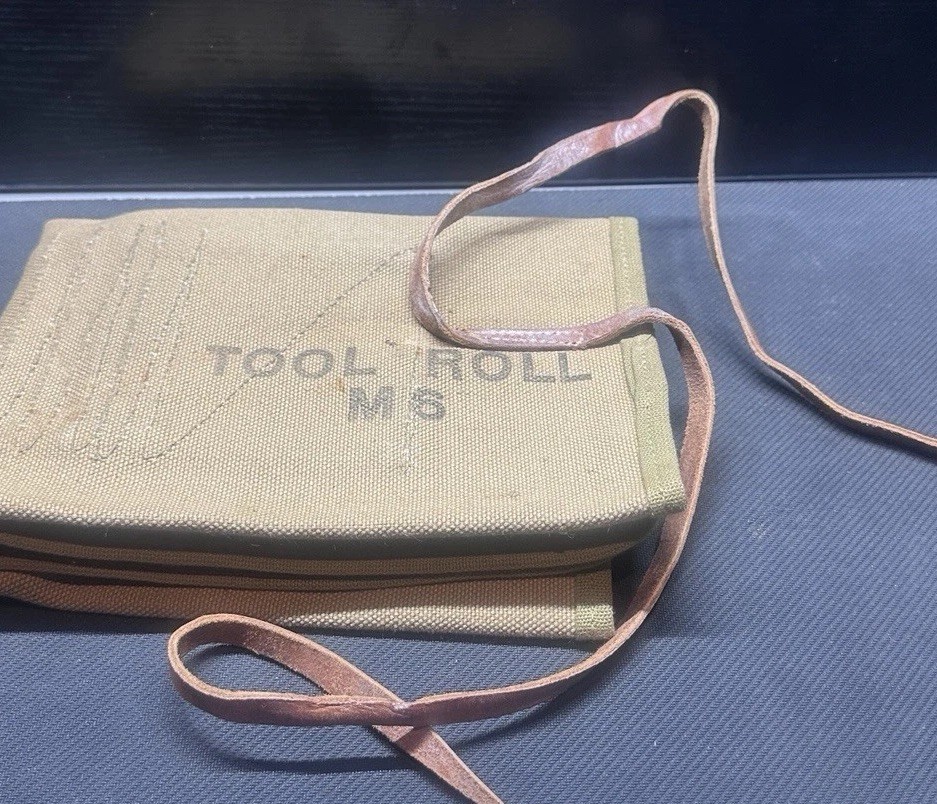 Vintage M-6 TOOL ROLL BAG (empty)