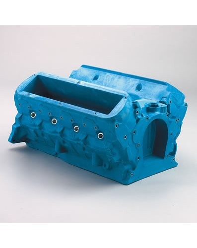 P-Ayr Engine Replica Block Polyurethane Foam Blue Long Block Ford Small Block Ea