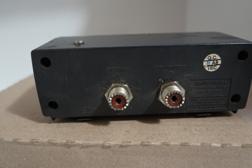 radio shack field strength SWR METER