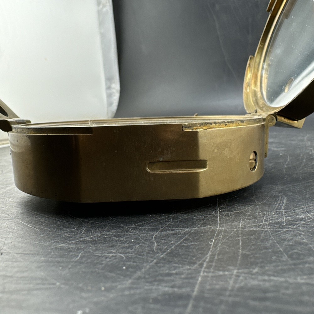 NAUTICAL STANLEY LONDON BRUNTON COMPASS SOLID BRASS NATURAL SHINE