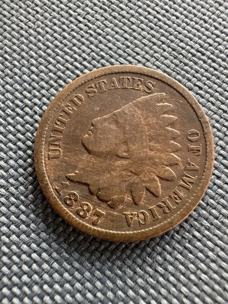Indian Head Penny | Average Circulated | U.S. Coin | Random Year | COA