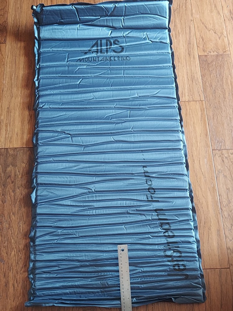 Alps Mountaineering Camping Sleeping Pad Regular 46X20 Inflatable